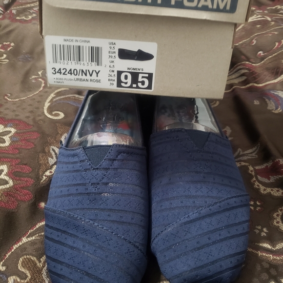 skechers bobs plush urban rose women's flats